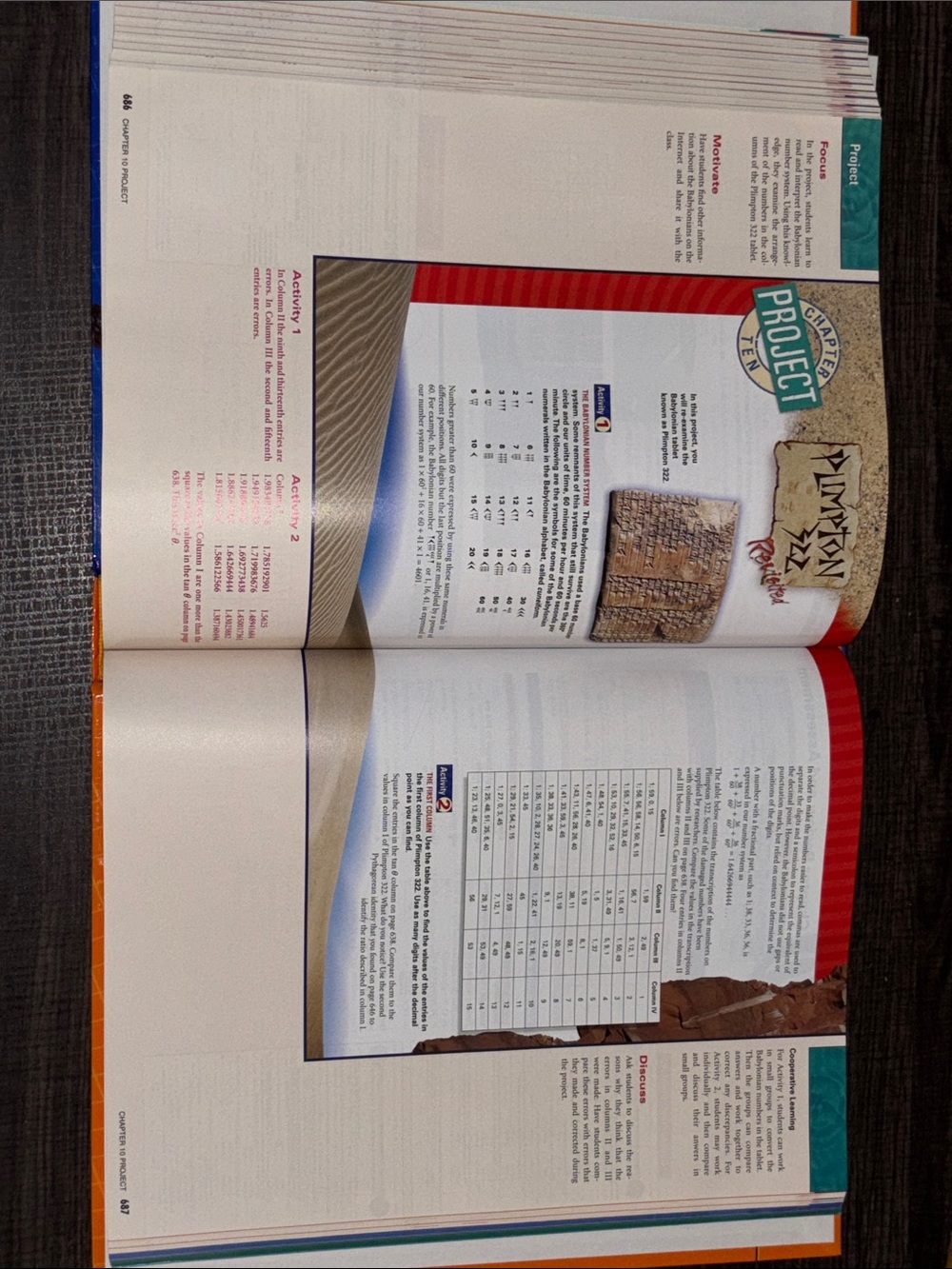 Geometry Textbook - Orange & Blue - Picture 4 of 5
